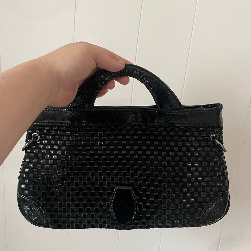 HOBO International Black Woven Purse